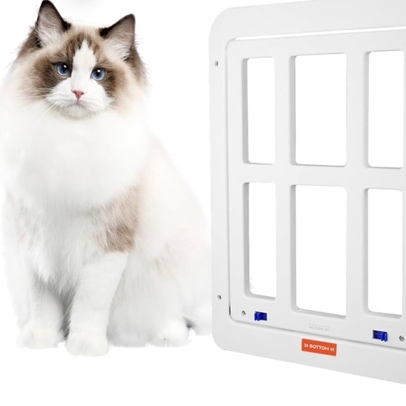 PETLESO Other - PETLESO Small Pet Door for Screen & Sliding Doors - 8.3" x 10.3" Magnetic